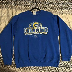 St. Louis Rams Champions crewneck